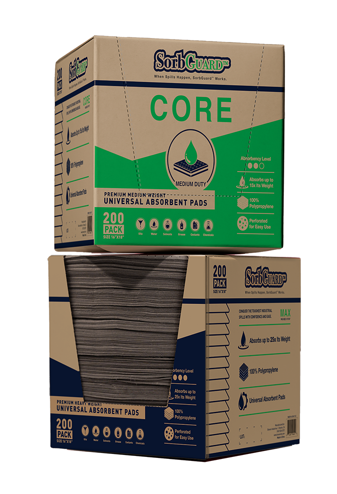 SorbGuard Core+Max Absorbent Pads