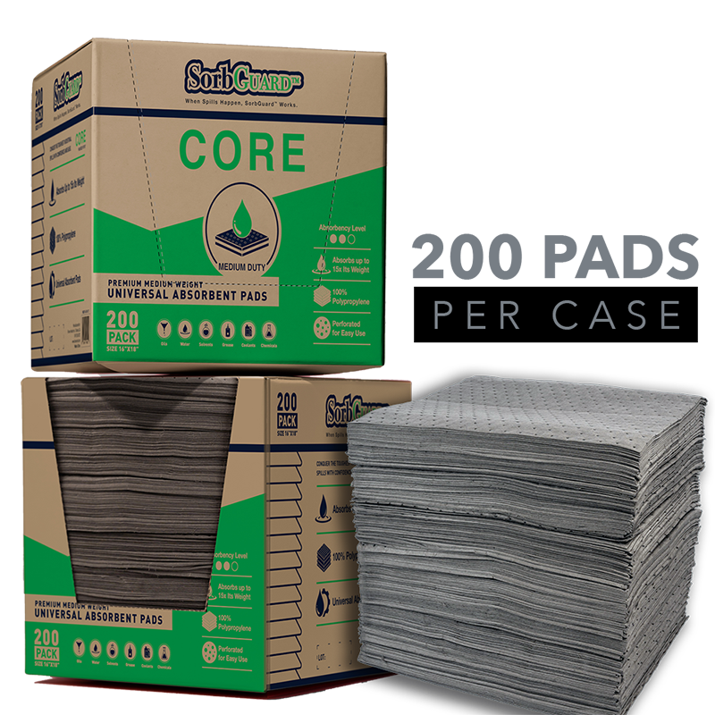 SorbGuard Core Absorbent Pads Carton